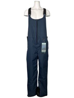 Iceburg Outerwear Insulated Ski Bib XL Navy Blue NEW